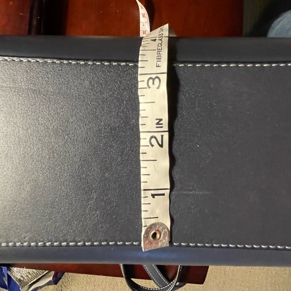 Coach - Mollie Blue and Yellow Striped Tote Bag - EUC - Picture 9 of 9